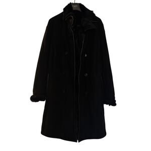 Ports 1961 NWT Black Shearling Coat